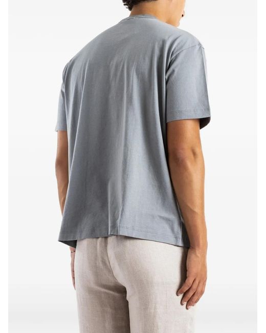 Handvaerk Blue Relaxed-Fit Short-Sleeve T-Shirt for men