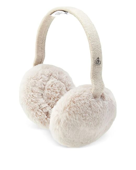 Maison Michel White Morgana Earmuffs