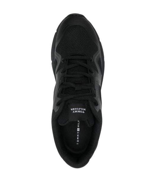 Tommy Hilfiger Black M Runner Sneakers for men