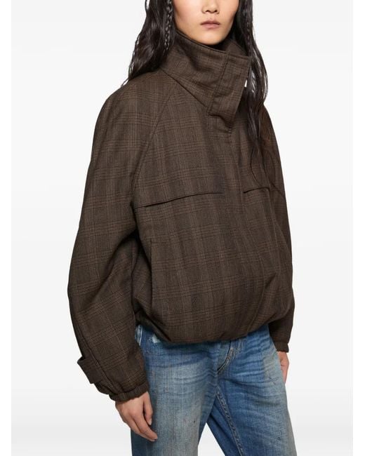 Acne Wollen Jack in het Brown