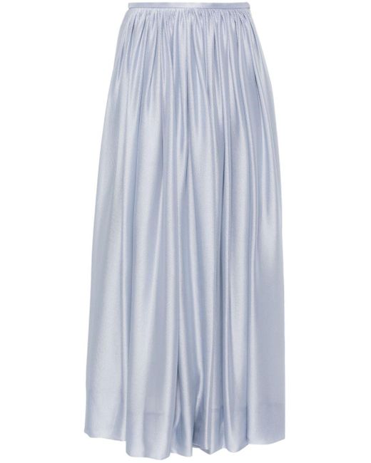 Falda larga Giorgio Armani de color Blue