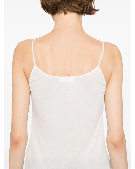 Ruohan White Los Slip Top