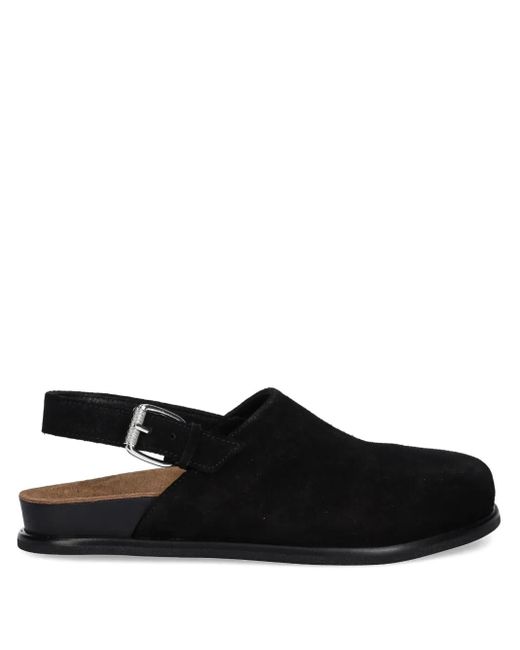 Vagabond Black Effie Slingback Buckle Sandals