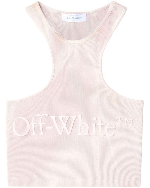LAUNDRY RIB ROWING TOP BURNISHED LILAC B Off-White c/o Virgil Abloh en coloris Pink