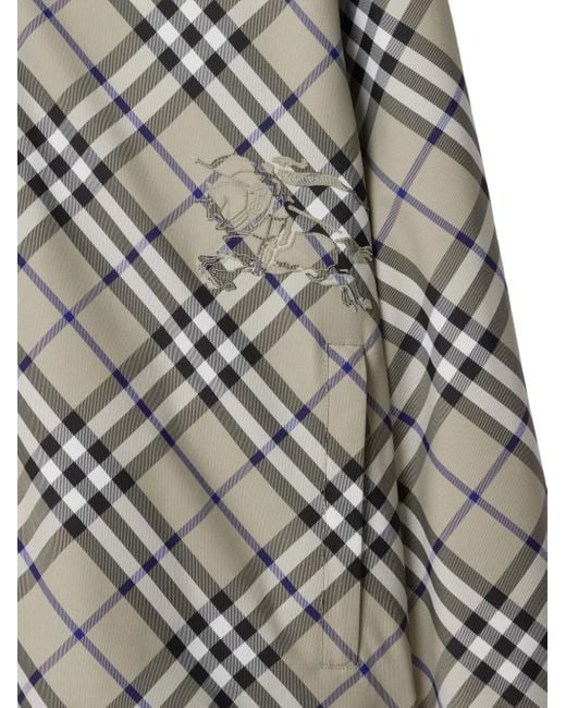 Burberry Equestrian Knight Kapuzenpullover in Gray für Herren