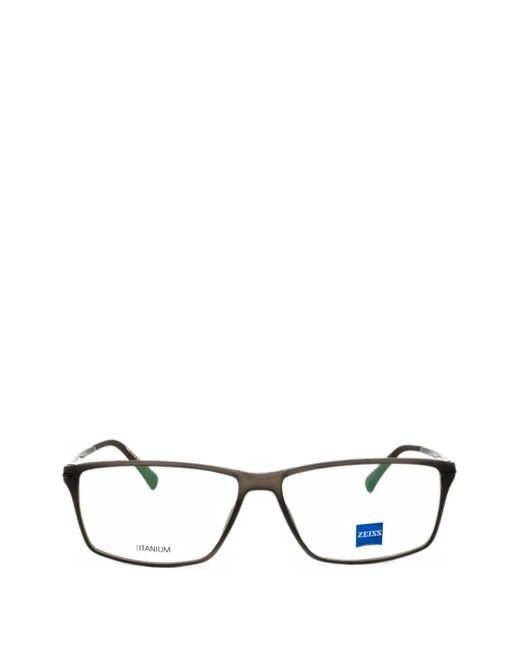Zeiss Multicolor Rectangle-Frame Glasses for men