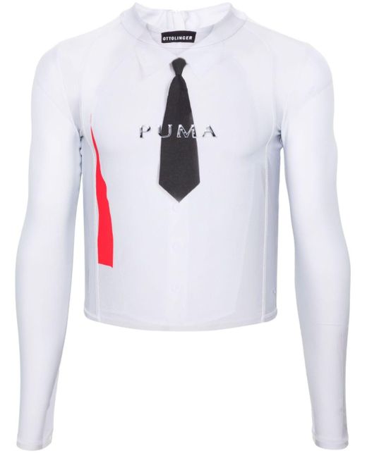 PUMA White X Ottolinger Shirt-print T-shirt