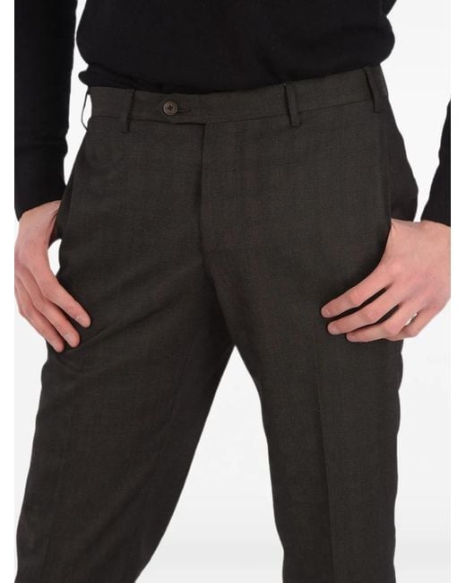 Corneliani Black Academy Trousers for men