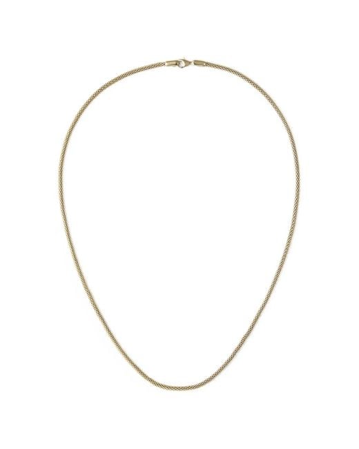 Daniel Wellington Metallic Chain Necklace