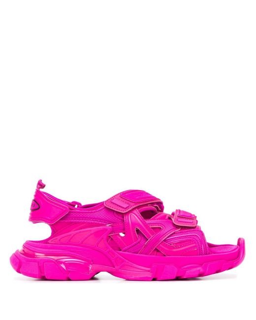 Balenciaga Pink Track Sandal