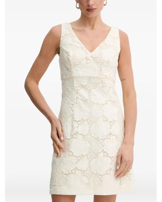 Guess アイレット ミニドレス White
