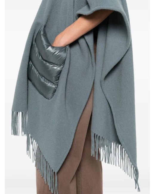 Herno Blue Poncho