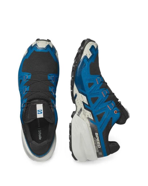 Salomon Blue Speedcross 6 Gore-Tex Sneakers for men
