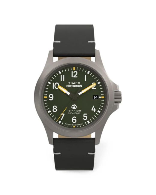Timex Gray Expedition North 38Mm Titanium Watch for men
