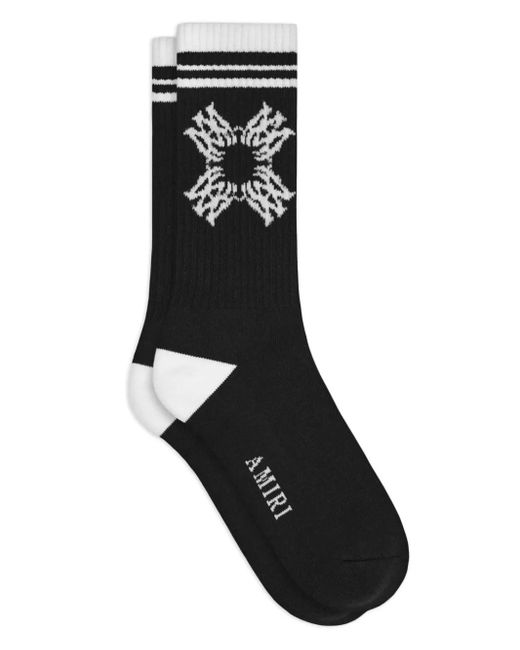 メンズ Amiri Ma Quad 靴下 Black