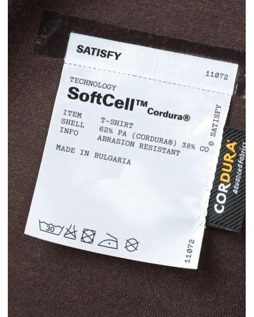 Camiseta Softcell Satisfy de hombre de color Brown