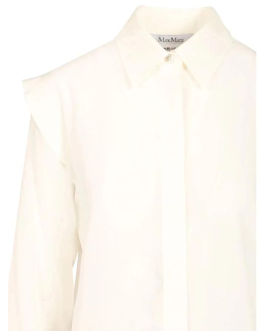 Max Mara White Buttoned Shirt