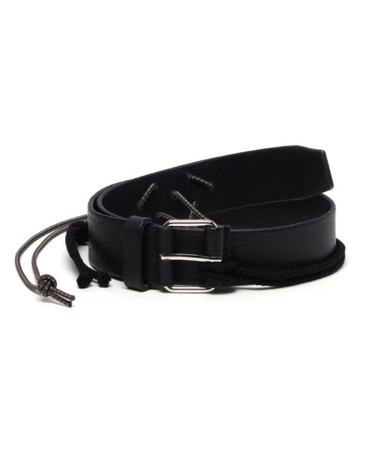 Magliano Black Punkabbestia Leather Belt for men