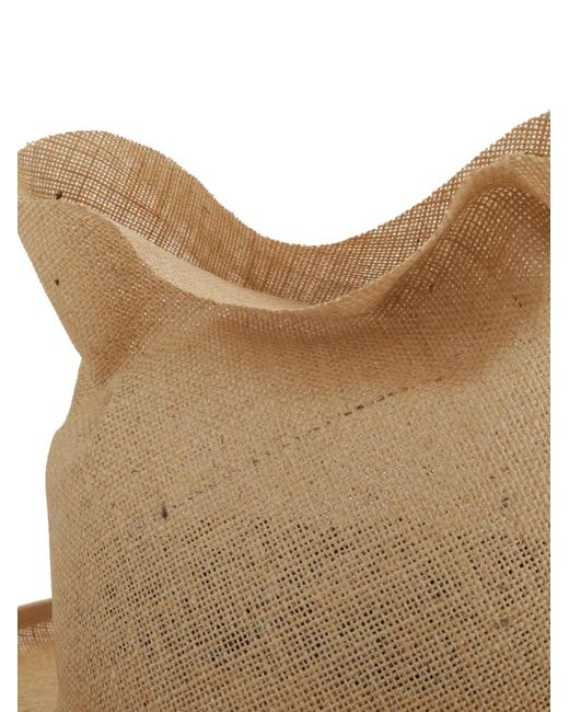 Comme des Garçons Natural Shaped Open-Top Hat