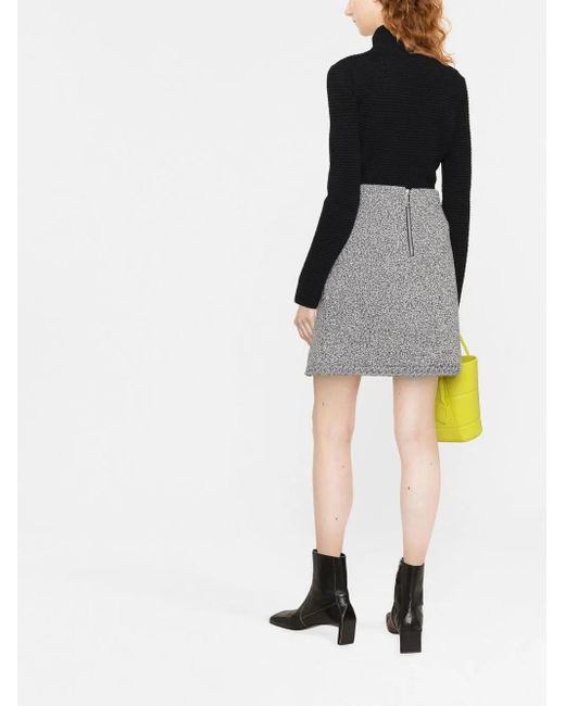 Ferragamo Black Buttoned Open-Knit Jumper