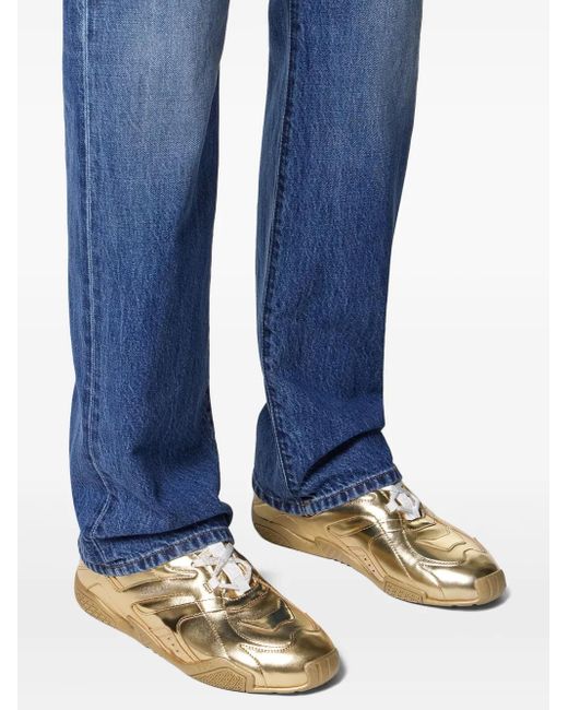 Galaxia Zapatillas Metalizadas Versace de hombre de color Metallic