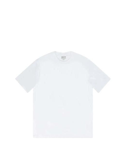 Aimé Leon Dore White Round-Neck T-Shirt for men
