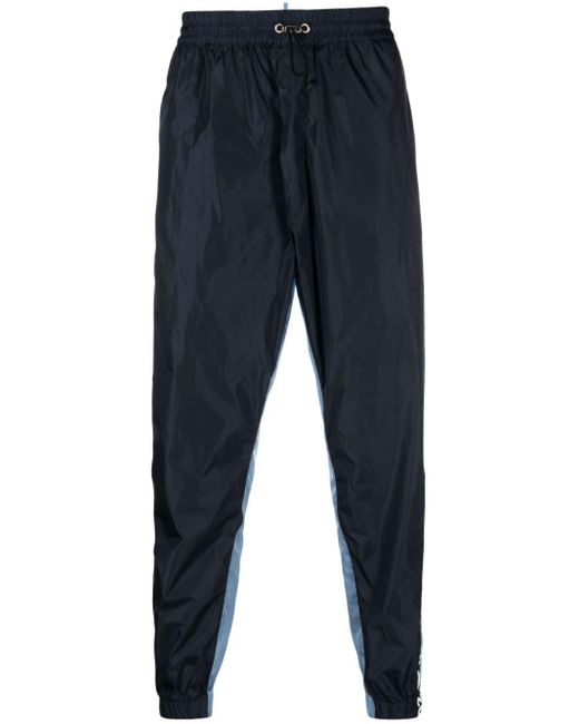 DSquared² Blue Logo-tape Detail Track Pants for men