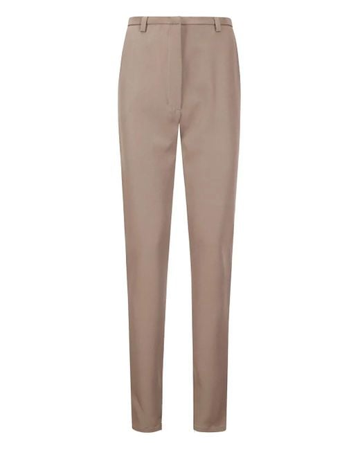 Thelatest Pantalon Met Steekzak in het Natural