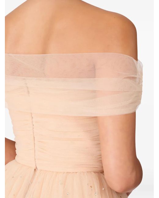 Jenny Packham Natural Queenie Maxi Dress