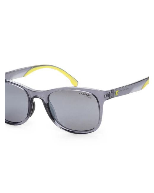 Carrera White Rectangle-Frame Sunglasses