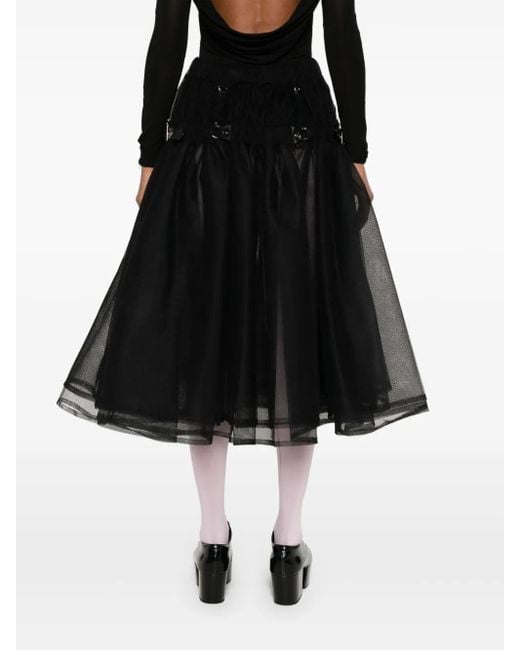 Noir Kei Ninomiya チュール スカート Black