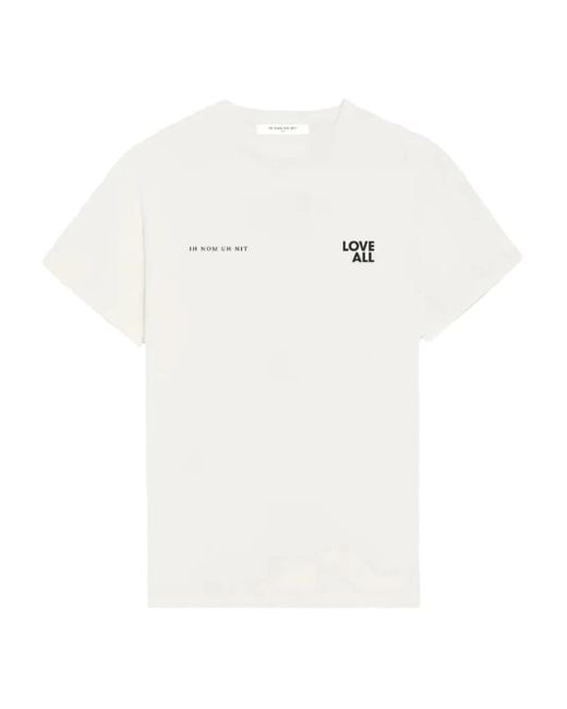 Ih Nom Uh Nit White Christ-Image Print T-Shirt for men