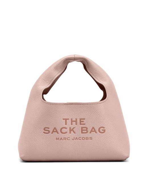 Marc Jacobs Pink The Mini Sack Leather Tote Bag