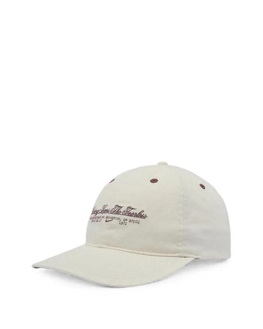Nike White Embroidered Cap