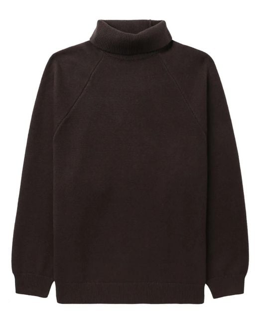 Fear Of God Black Roll-Neck Raglan Jumper for men