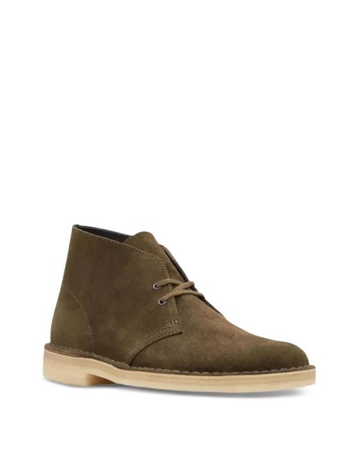Clarks Brown Suede Desert Boots