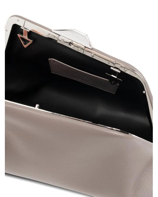 The Attico Gray 'Day Off' Shoulder Bag