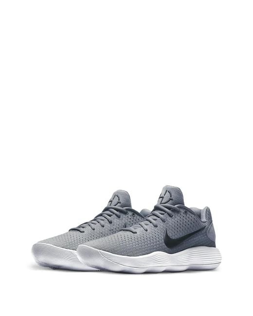 Nike Gray Hyperdunk 2017 Low-Top Sneakers for men