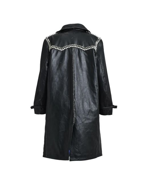Marking Distance Blue Studded Coat for men