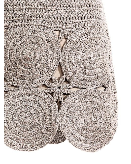 Simon Miller Natural Beep Beep Mini Skirt