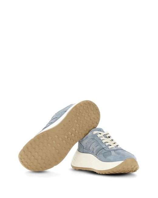 Hogan Blue Logo Sneakers