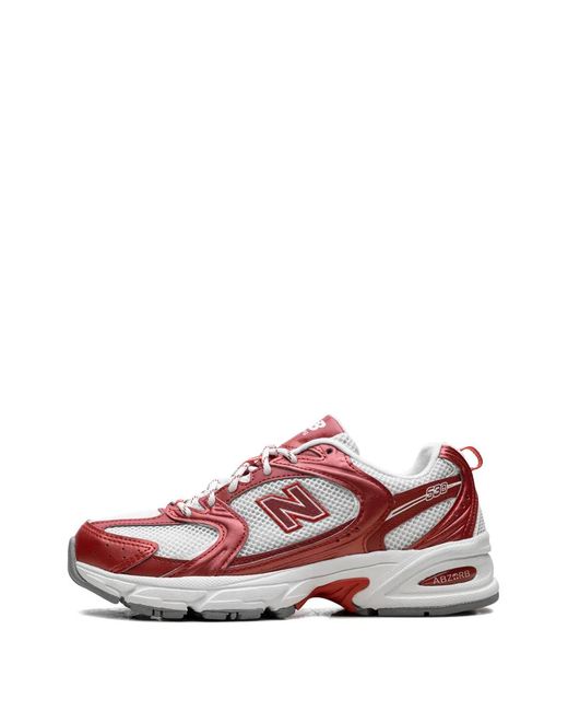 New Balance Red Baskets En Mesh 530 À Empiècements