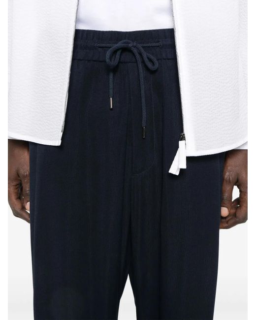 メンズ Giorgio Armani テーパードパンツ Blue