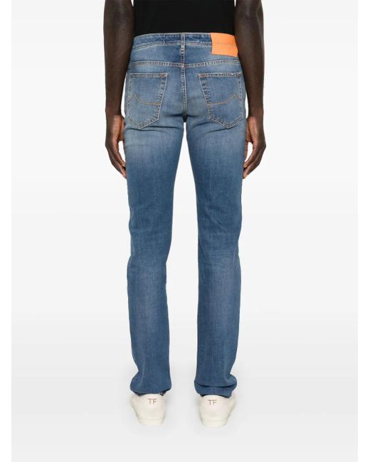 Jacob Cohen Blue Bard Jeans for men