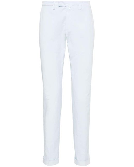 Pantalones chino ajustados Briglia 1949 de hombre de color White