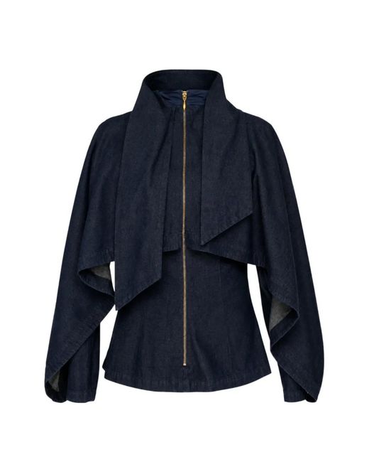 Zimmermann Blue Zip Blouse