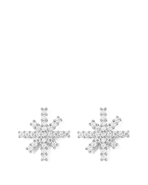 Daniel Wellington White Mirelle Star Earrings