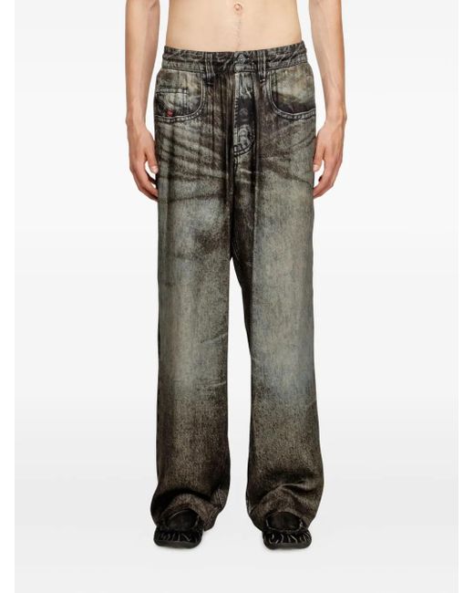 DIESEL Gray Pants Trousers for men