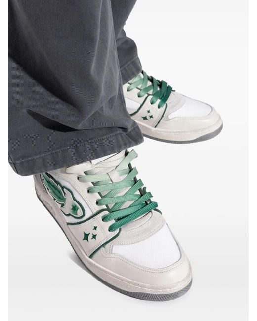 ENTERPRISE JAPAN Green Egg Rocket Sneakers for men