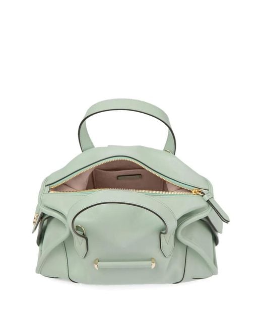 Jimmy Choo Green Small Bar Holdall